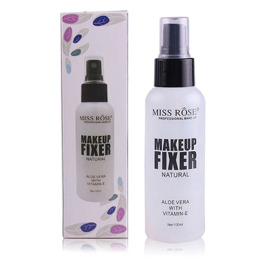 ✨ Miss Rose Makeup Fixer Spray with Aloe Vera & Vitamin E – Long Lasting Makeup Setting Spray (100ml)